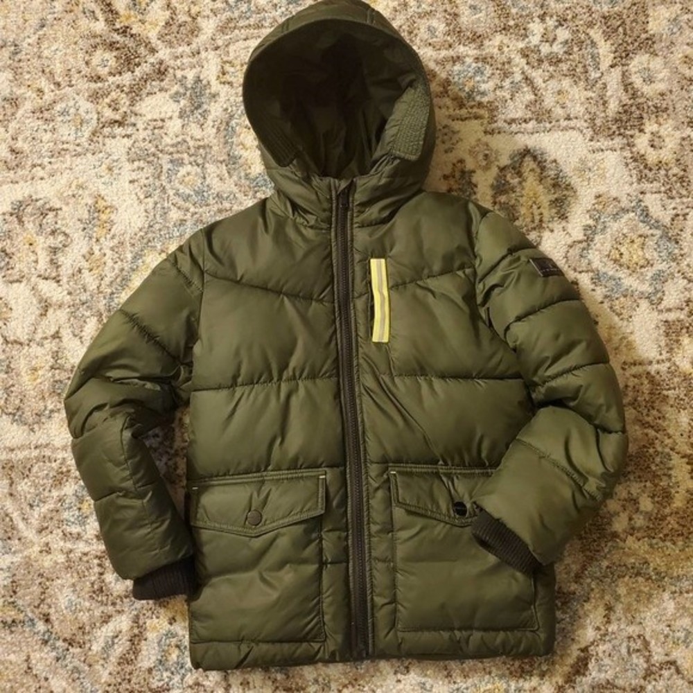 Michael Kors Boys Puffer Jacket, Size 7